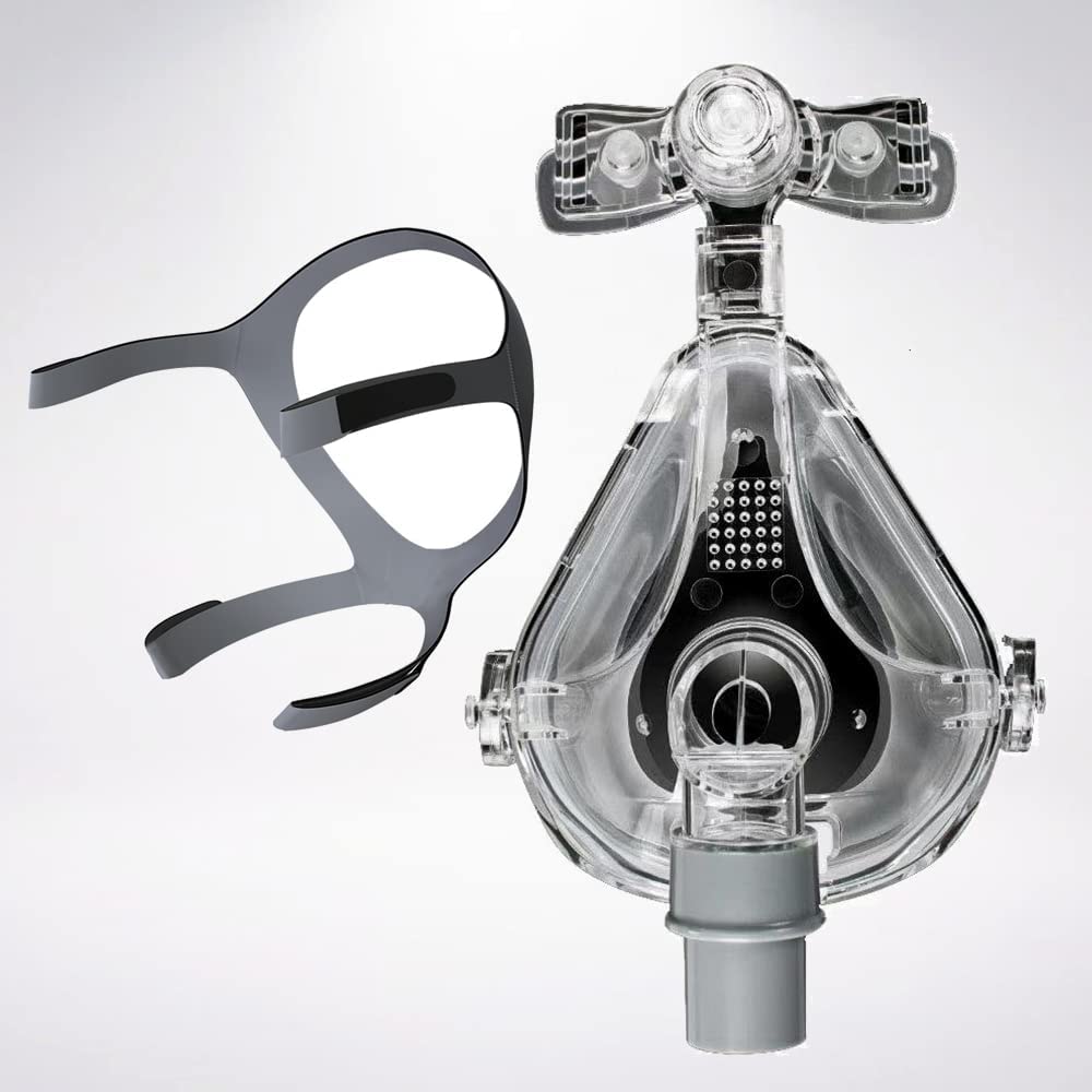 Meubon CPAP Mask With Soft Cushions with Adjustable Belt