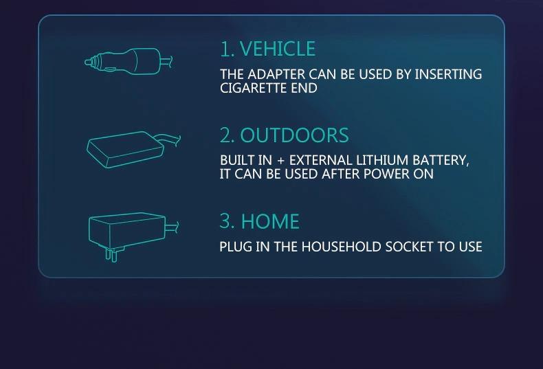 1L-3L Adjustable Mini Oxygen Concentrator With 5 Hours