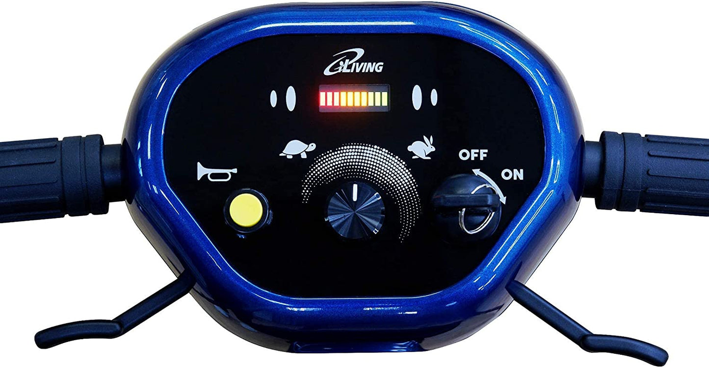 Foldable Electric Mobility Scooter Portable Wheelchair -