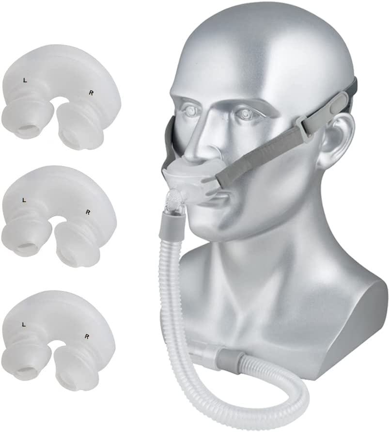 Nasal CPAP Mask With Three Different Size Pads Flexible