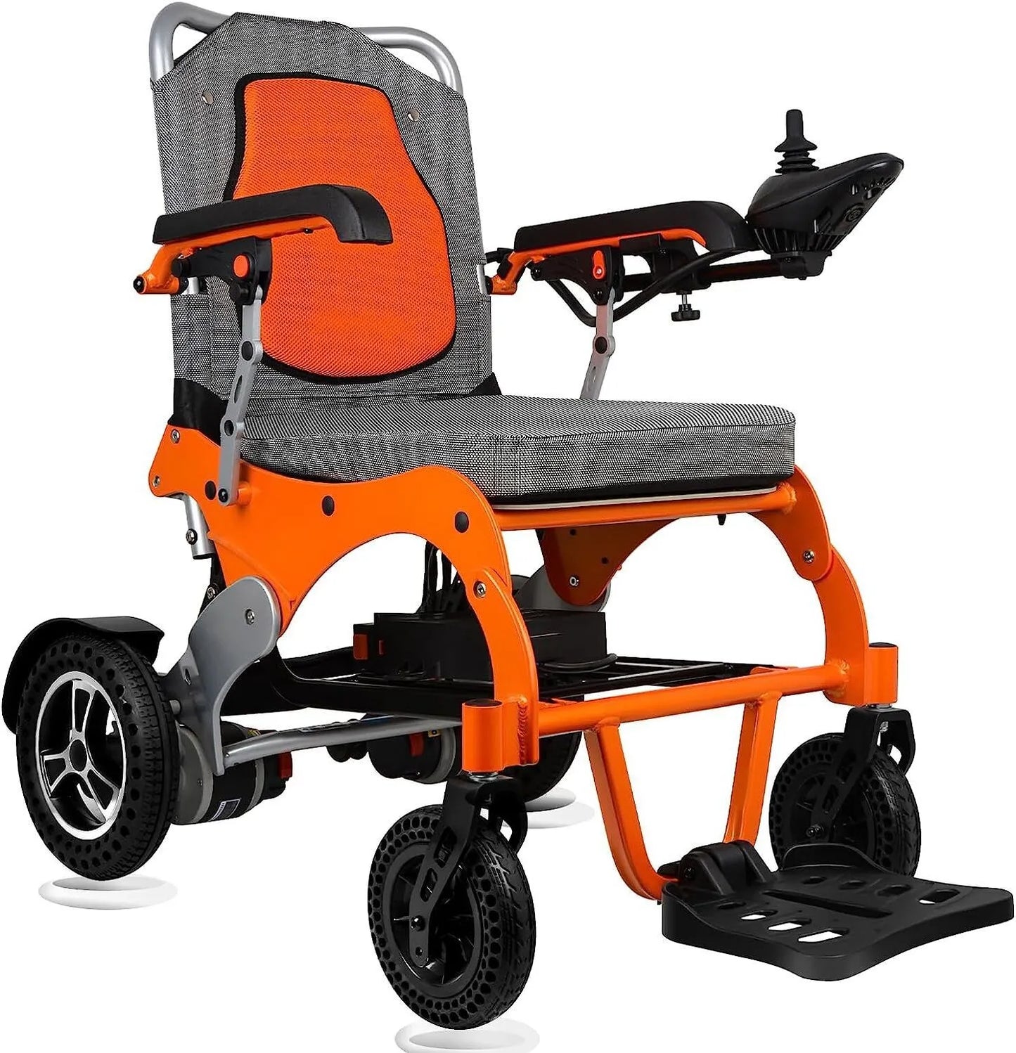 Discover the Ultimate Foldable Electric Wheelchair for Adults: All-Terrain, 300lbs Max Load, with a Range of 12 Miles Model MB1234SD