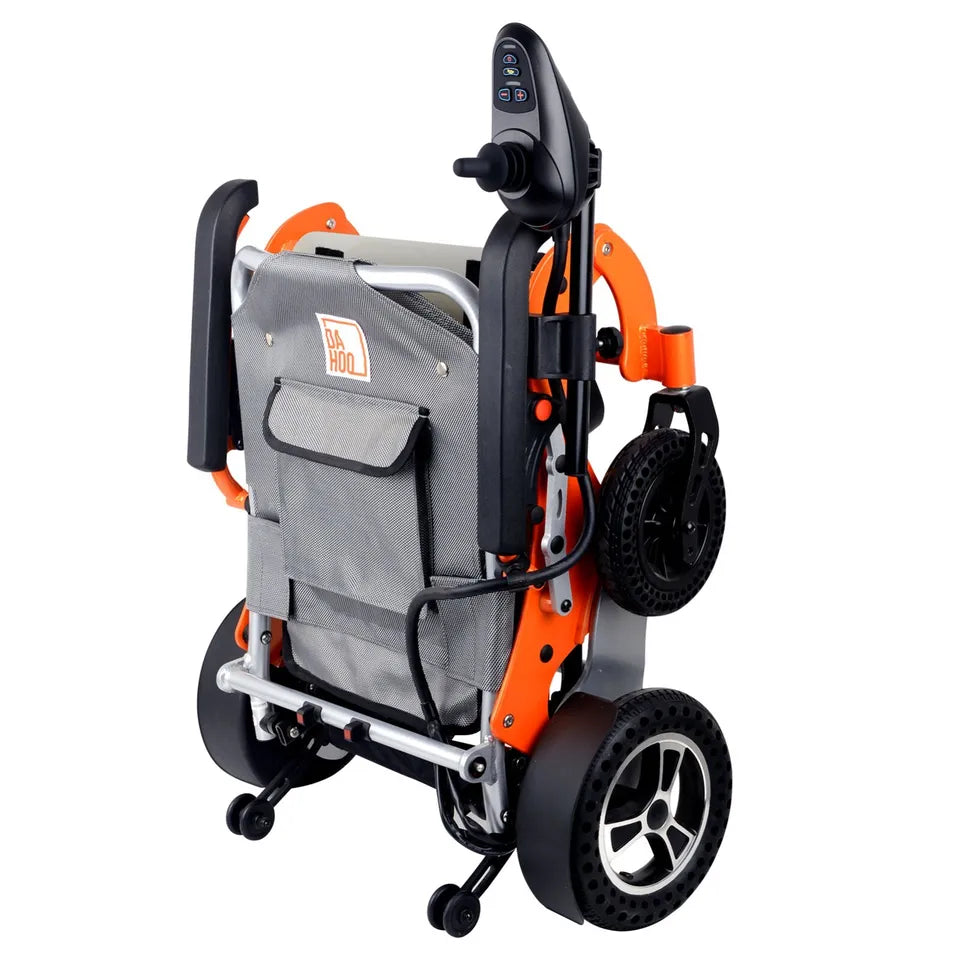 Discover the Ultimate Foldable Electric Wheelchair for Adults: All-Terrain, 300lbs Max Load, with a Range of 12 Miles Model MB1234SD